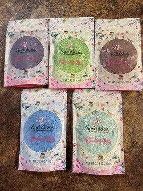 Pink Zebra Sprinkles Blending Bags - Blue, Green, Purple, Brown, Aqua